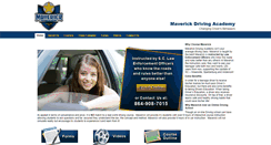 Desktop Screenshot of maverickdrivingacademy.net